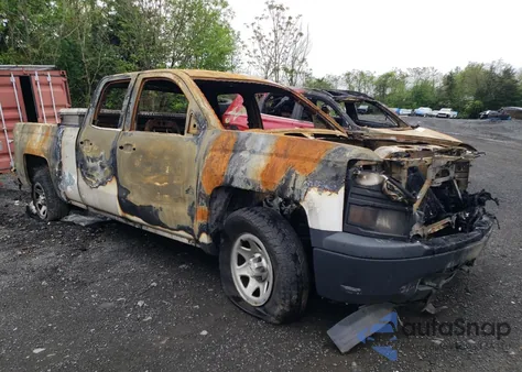 2015 Chevrolet Silverado C1500 из США, поврежденный, VIN 1GCRCPEH0FZ342686